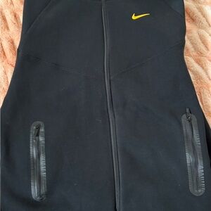 Nike Nocta Black Jacket with Yellow Swoosh